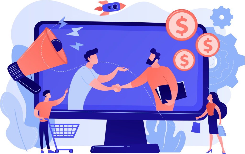 An advisor and a client shaking hands over coverage that delivers real value